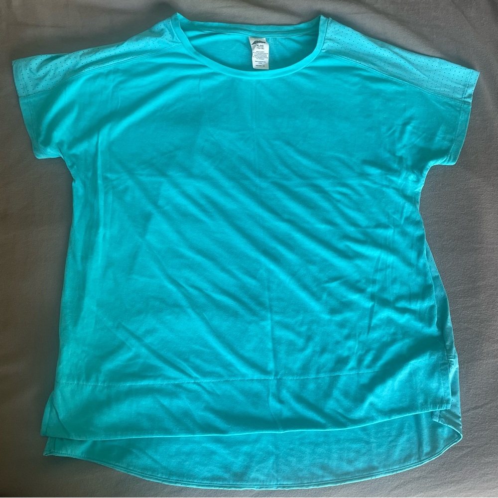 Avia Turquoise Short Sleeve Active Tee